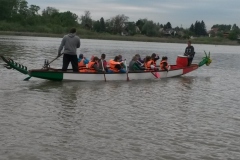 Az első évfolyamos kajak-kenu orientációs csapat