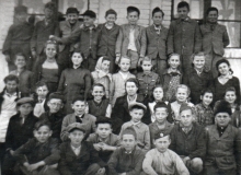 1953-ban végzett osztály hatodikosként 1950-51-ben Garai Magdolnáék-Muci