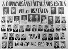 1958 8.a Sziráki József osztálya