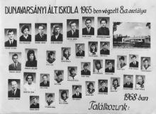 1965 8.a Tátrai János osztálya