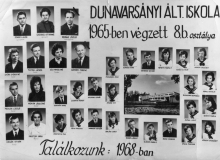 1965 8.b Sziráki József osztálya