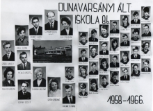 1966 8.b Süli Mihályné osztálya