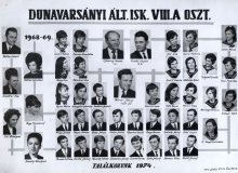 1969 8.a Tátrai János osztálya