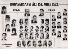 1969 8.b Mekler László osztálya