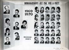 1970 8.a Süli Mihályné osztálya