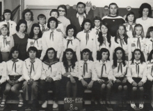 1976 8.a Szendrei Éva osztálya
