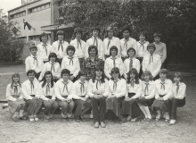 1981 8.b Győri Györgyné osztálya