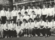 1987 8.a Bábel Edit osztálya