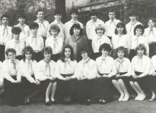 1988 8.a Pizarro Magdolna osztálya