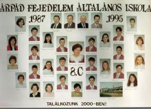 1995 8.c Rákosi Győző Árpádné osztálya