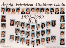 1999 8.b Csehné Kiss Éva osztálya